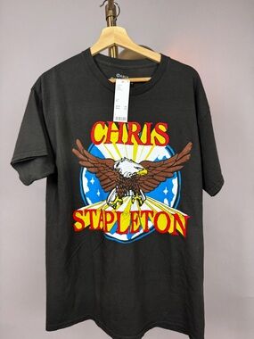 Chris Stapleton Eagle Graphic Tee - Black